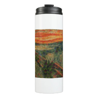 The Avocado Scream Fine Art Vegan Spoof  Thermal Tumbler