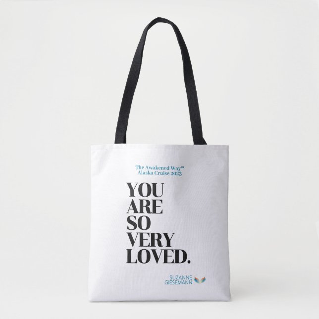 The Awakened Way™ You Are So Very Loved Tote (Front)