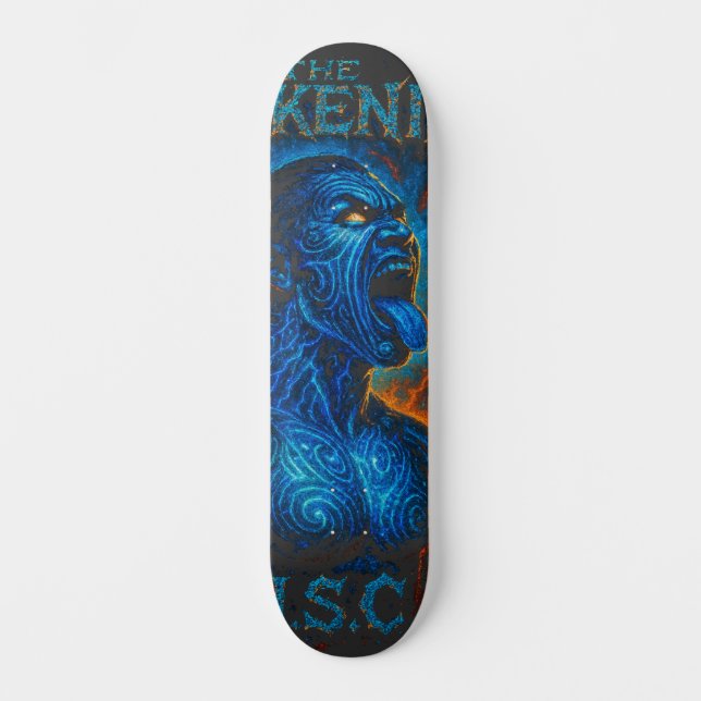 "The Awakening" 4th Album T-Shirt Skateboard (Front)