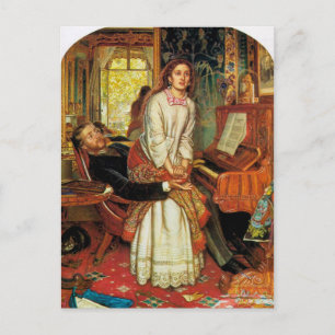 The Awakening Conscience by William Holman Hunt Postcard