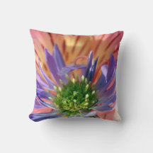 The Awakening Flower Throw Pillow