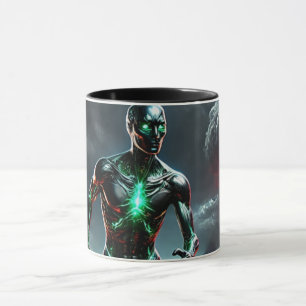 The awakening of the cosmic runner in a burning wo mug