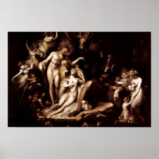 The Awakening Of The Fairy Queen Titania By Füssli Poster
