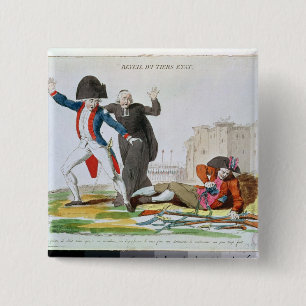 The Awakening of the Third Estate, July 1789 15 Cm Square Badge