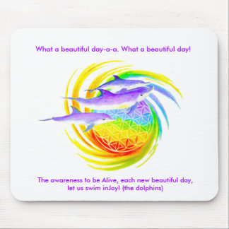 The awareness to be ... mouse mat