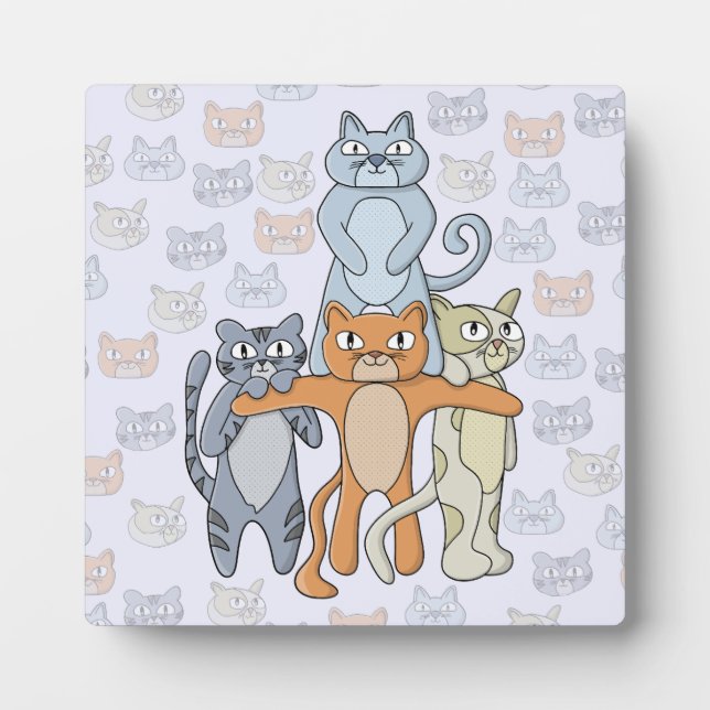 The Awesome Cats Plaque (Front)