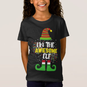 The Awesome Elf Family Matching Group Christmas Co T-Shirt