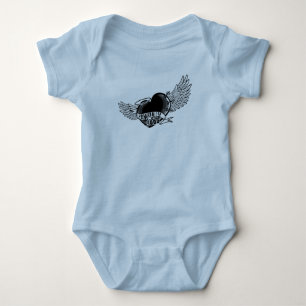 The Awfully Good Baby One Piece - Blue  Bodysuit