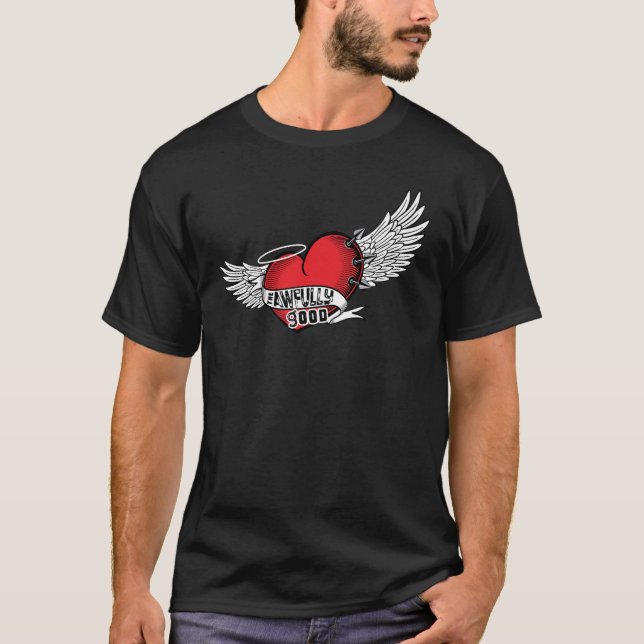 The Awfully Good Men's T-shirt - Black (Front)