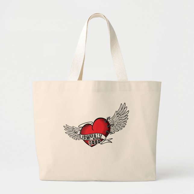 The Awfully Good Tote Bag - Cream (Front)