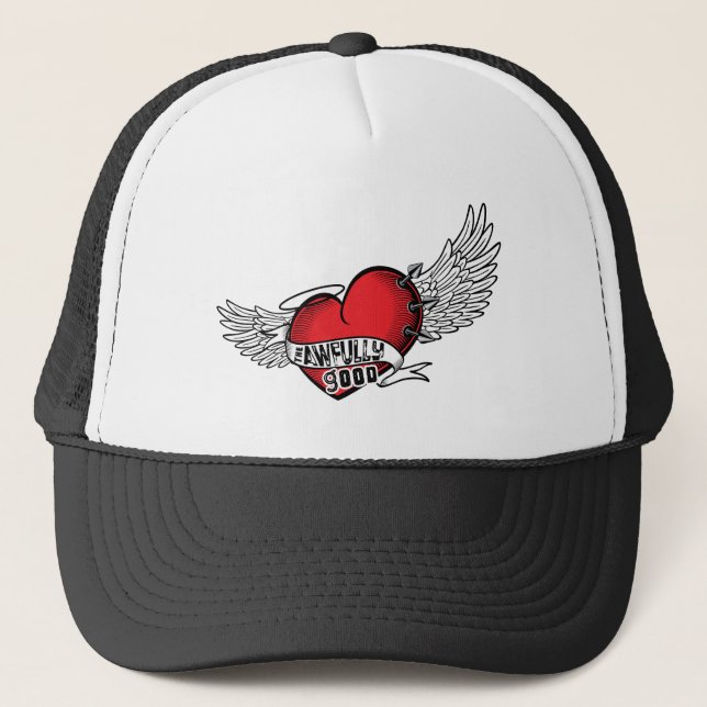 The Awfully Good Trucker Hat (Front)