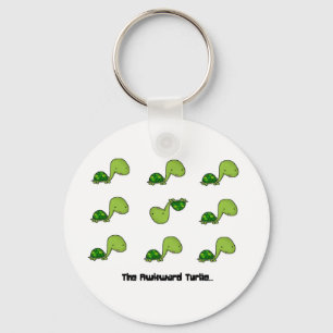 The Awkward Turtle Key Ring