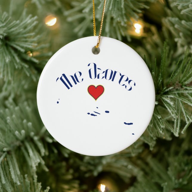 The Azores  Ceramic Tree Decoration (Tree)