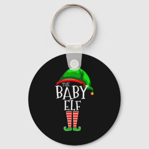 The Baby Elf Group Matching Family Christmas  Key Ring