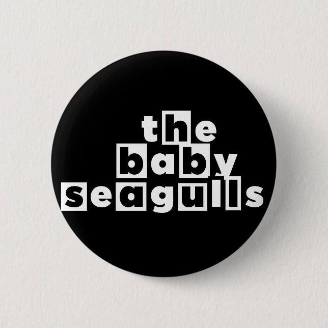 The Baby Seagulls logo 24 6 Cm Round Badge (Front)