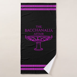 The Bacchanalia Affair towel 