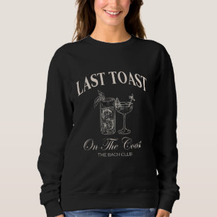 The Bach Club Last Splash Bachelorette Party Beach Sweatshirt