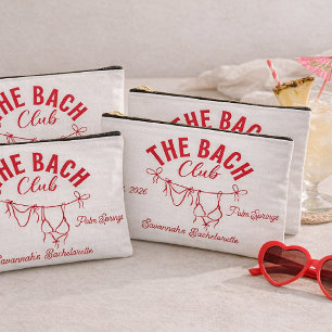 The Bach Club Makeup Bags Beach Bachelorette