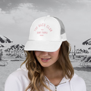 The Bach Club Pink Custom Crest Bachelorette Trucker Hat