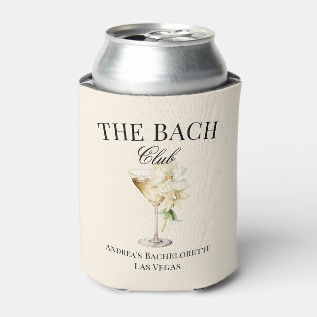 The Bach Vanilla Cream Cocktail Social Club  Can Cooler (Can Front)
