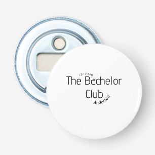the bachelor club name year stylish trendy curvy bottle opener