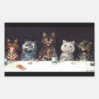 The Bachelor Party Rectangular Sticker