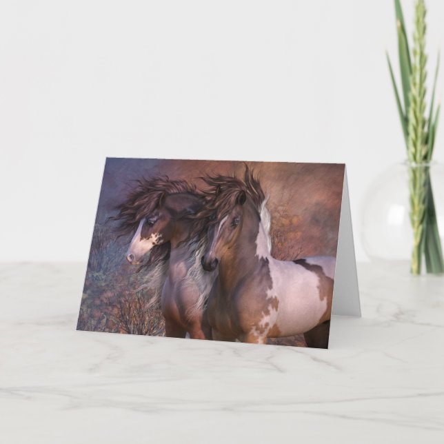 The Bachelors Blank Greeting Card (Front)