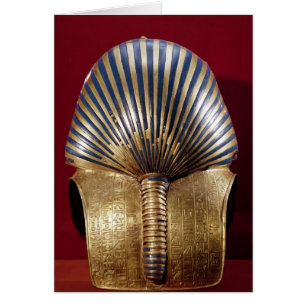 The back of the gold mask