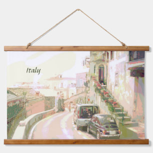 The Back Streets of Italy Travel Style Hanging Tapestry