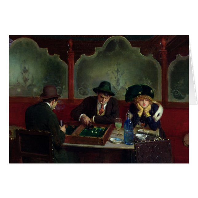 The Backgammon Players (Front Horizontal)