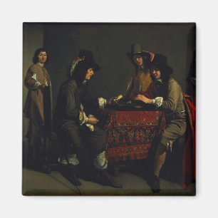 The Backgammon Players Magnet