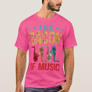 The Bacon of Music Design Saxophone 2 T-Shirt