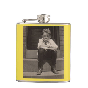 the bad attitude hip flask