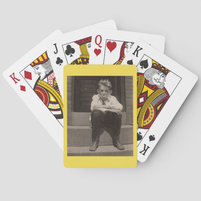 the bad attitude playing cards (Back)