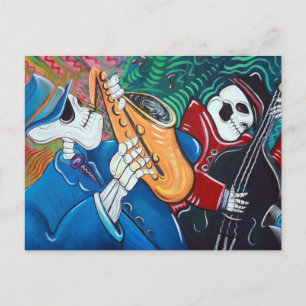 The Bad Blues Bone Band Postcard