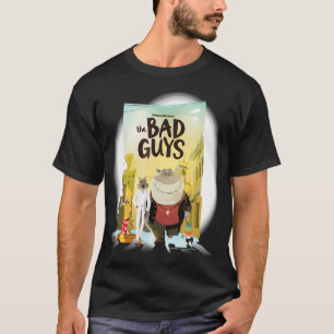The Bad Guys Group Movie Poster  T-Shirt