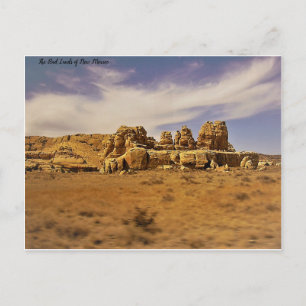 The Bad Lands of New Mexico Postcard