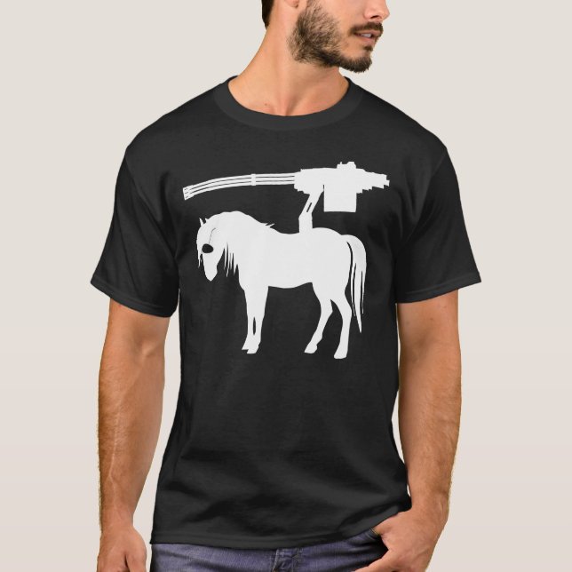 The Badass Pony T-Shirt (Front)