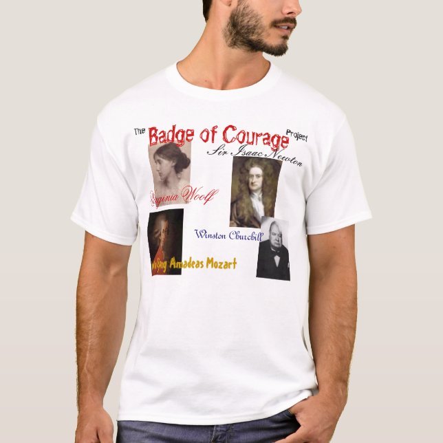the Badge of Courage project T-Shirt (Front)