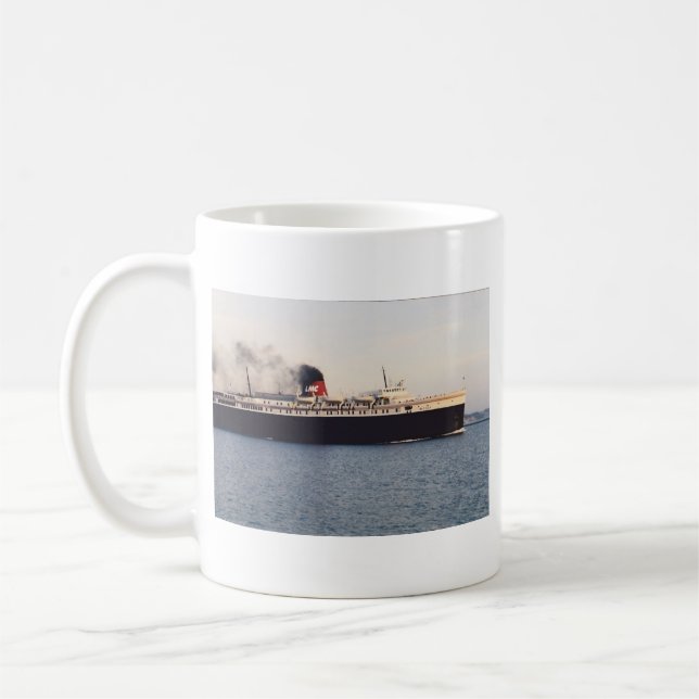 The Badger Coffee Mug (Left)