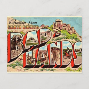 The Badlands NP Postcard