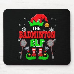 The Badminton Christmas Elf Hat Scute Ss Cute Sss Mouse Mat
