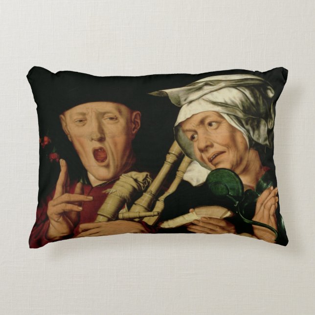 The Bagpiper Decorative Cushion (Front)