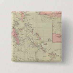 The Bahamas 15 Cm Square Badge