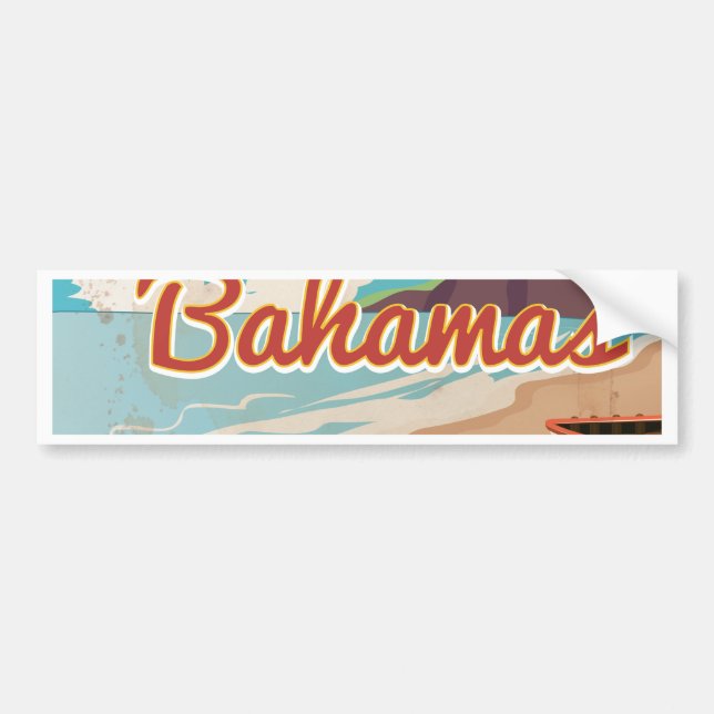 The Bahamas Bumper Sticker (Front)