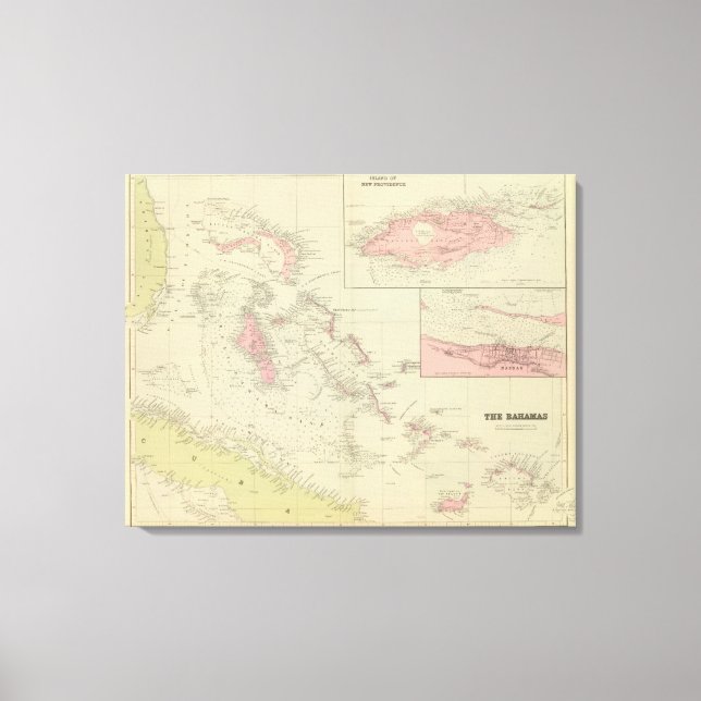 The Bahamas Canvas Print (Front)
