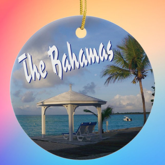 The Bahamas Commemorative Ceramic Tree Decoration (Creator Uploaded)