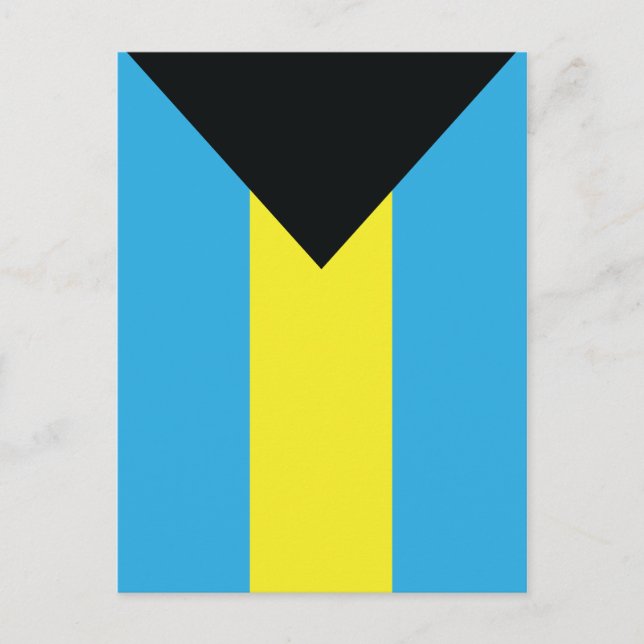 The Bahamas Flag Post Cards (Front)