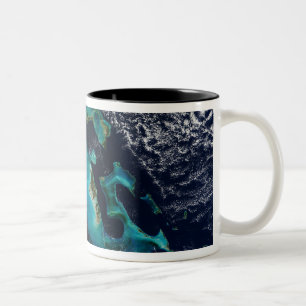 The Bahamas, Florida, and Cuba Two-Tone Coffee Mug