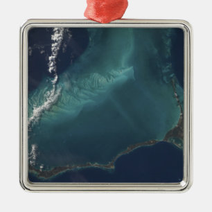 The Bahamas' lengthy narrow Eleuthra Island Metal Tree Decoration